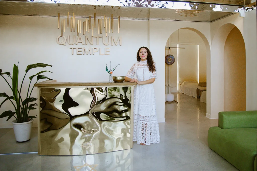 Instagram post from Quantum Temple