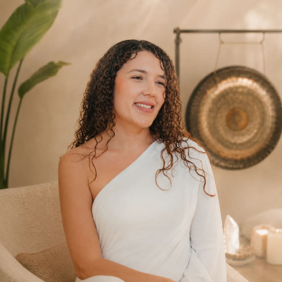 Luisa Ocampo, founder of Quantum Temple and lead facilitator of NO MIND